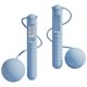 thumbnail image 2 of Cuerda de saltar con peso y contador, 1 par de cuerdas de velocidad ajustables para fitness, cable de acero y asas para entrenamiento de cuerpo completo, ideal para entrenamiento cruzado,, 2 of 6