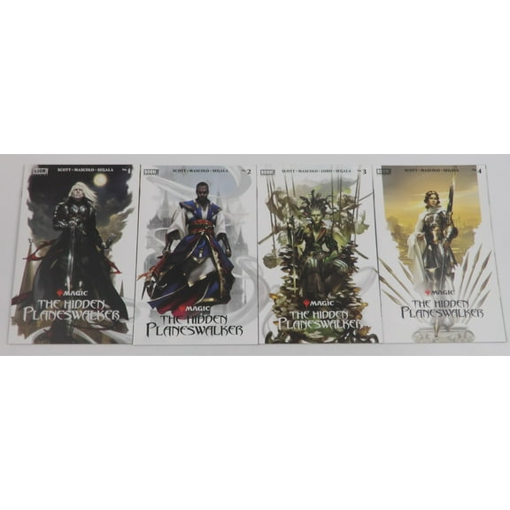Magic: The Gathering - The Hidden Planeswalker #1-4 VF/NM complete series ; Boom (AC44)