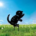 thumbnail image 3 of aire libre estatua acrílica Peg gato insertar Sunnimix Estacas de estatua de gato, 3 of 8