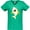 Kelly Green, variant on Inktastic Cute Shark, Little Shark, Yellow Shark, Sea Animal Women's V-Neck T-Shirt