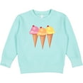 thumbnail image 2 of Inktastic 3 Scoops of Ice Cream Toddler Sweatshirt, 2 of 4