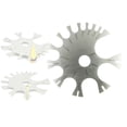 thumbnail image 4 of Joyería Corporal Piercings Calibrador Macarena Rueda De Medición De Calibre, 4 of 8