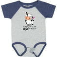 thumbnail image 3 of Inktastic Sorry, I'm a Bit Moody Today Cute Cow Pun Boys or Girls Baby Bodysuit, 3 of 5