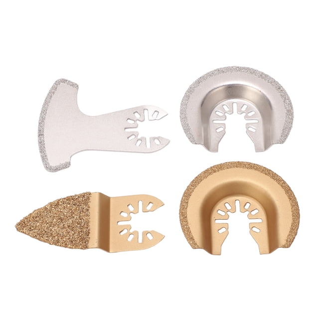 Universal Carbide Saw Blades, Oscillating Saw Blades Multi Tool Kit Individually Wrapped And Carbide For Cutting