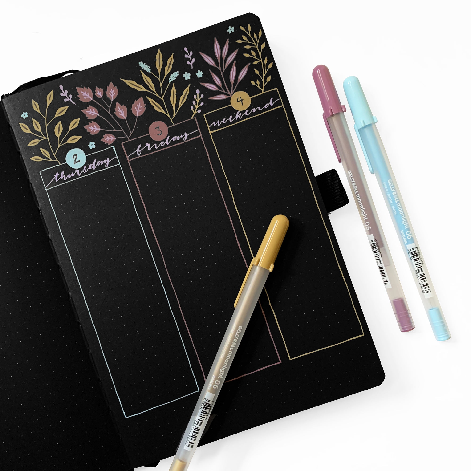Gelly Roll Moonlight 06 Fine Point Daylight Gel Pens, 6 Packs: 5 ct. (30 total)