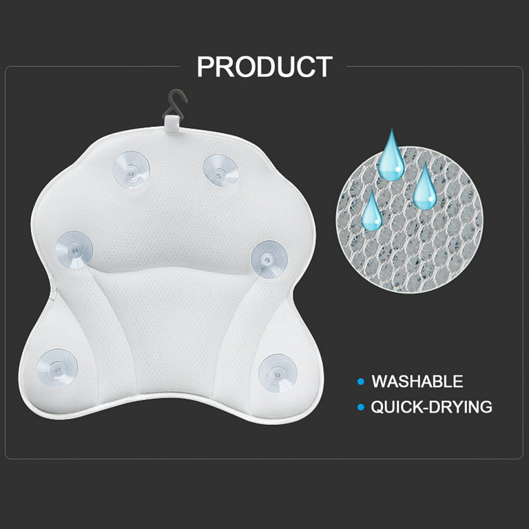 Shark Full Body Bath Pillow｜Upgraded Non-Slip Bath Cushion for Tub Spa —  Alpha-Pillow