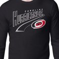 thumbnail image 3 of Men's Starter Black Carolina Hurricanes Modern Tailsweep Long Sleeve T-Shirt, 3 of 3