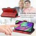 thumbnail image 4 of Case for Samsung Galaxy A40 Cover Leather Wallet Folio Case Book Design Flip Magnetic Closure - Red, 4 of 5