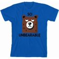 thumbnail image 3 of So Unbearable Youth Natural Crew Neck Short Sleeve Tee-XXL, 3 of 4
