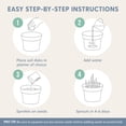 thumbnail image 5 of The Cat Ladies Cat Grass Refill Kit includes Organic Non-GMO Cat Grass Seeds & Soil, 3 Pack, 5 of 9