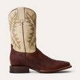 thumbnail image 2 of Men's Stetson Cole Boots Square Toe Handcrafted Brown, 2 of 7