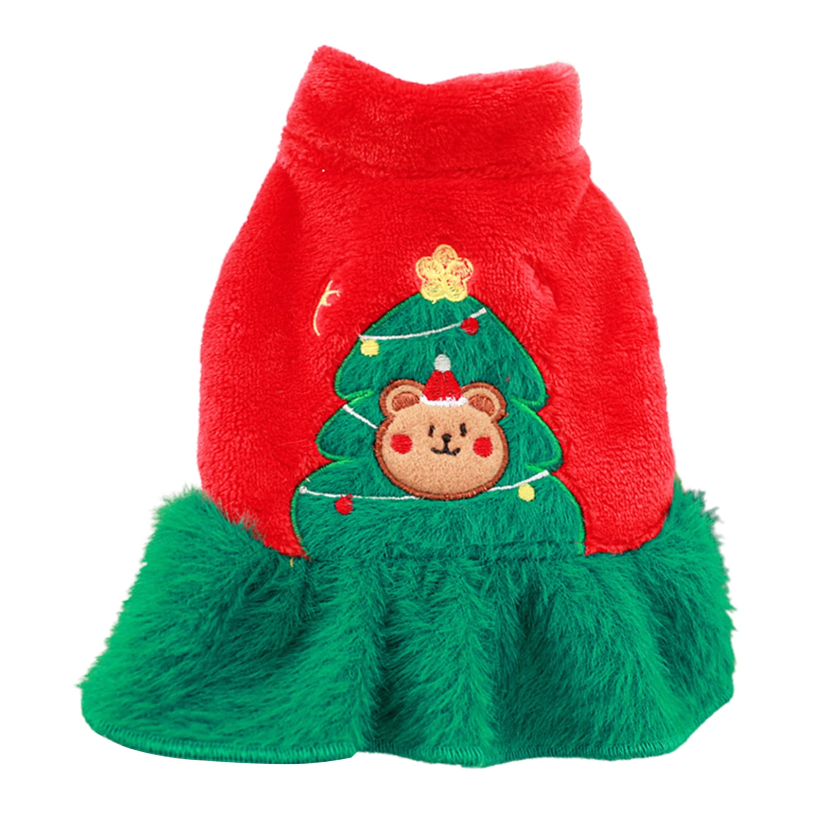Pet Clothes For Christmas, New Year, Autumn and Winter Plus Velvet Warm