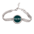 thumbnail image 1 of Texto de información Pulsera de tobillera de cadena de tenis, joyería de diamantes, 1 of 3
