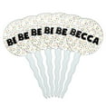 thumbnail image 1 of Becca Cupcake Picks Toppers - Set of 6 - Mutlicolored Speckles, 1 of 1
