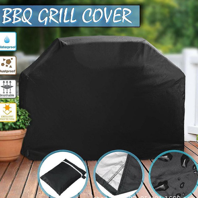 Kit de cubierta para parrilla, cubierta impermeable para barbacoa, cubierta para parrilla resistente al gas 170x61x117cm