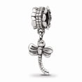 thumbnail image 1 of Fancy Bead White Sterling Silver Themed 27.27 mm 8.18 Reflections DragoNFLy Dangle Bead, 1 of 2