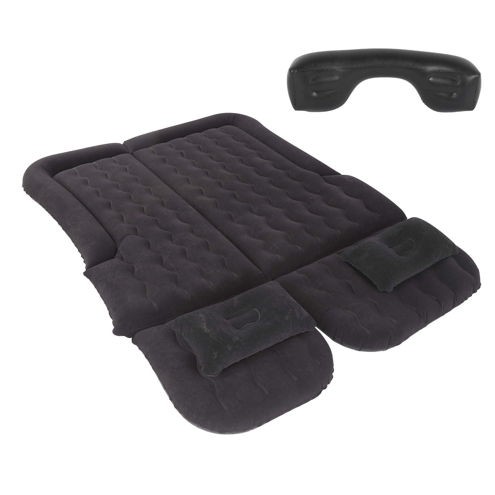 Car Mattress, Suv Air Mattress Durable Comfortable Flocking And PVC Surface With Electric Pump For Camping For RV For Outdoor Lawn