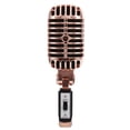 thumbnail image 2 of Professional Wired Vintage Classic Microphone Dynamic Vocal Mic Microphone for Live Performance Karaoke( Gold), 2 of 8