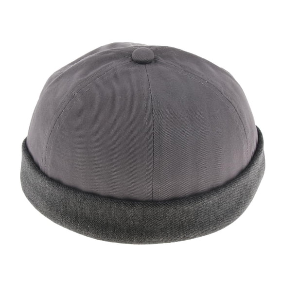 Gorro de gorrita tejida Sunnimix Unisex gris