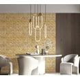 thumbnail image 3 of MOYISHI Gold Peel and Stick Wallpaper (15.7" x 118", 2 Pack, Gold) Removable Textured Metallic Contact Paper for Cabinets Bookshelf Drawer Table Upcycling Furniture, 3 of 6