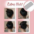 thumbnail image 2 of Forme de U Fixateur de Finition de Cheveux Structure Simple Peigne à Cheveux Broches Bobby Mini Bangs Titulaire Outil de Style Femmes et Filles Coiffure Accessoires de Cheveux Type 2, 2 of 8