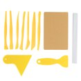 thumbnail image 3 of Kit de 11 piezas para esculpir, tallar y frotar: juego de herramientas de arcilla para niños con palitos de barro acrílico y tabla raspadora, 3 of 8