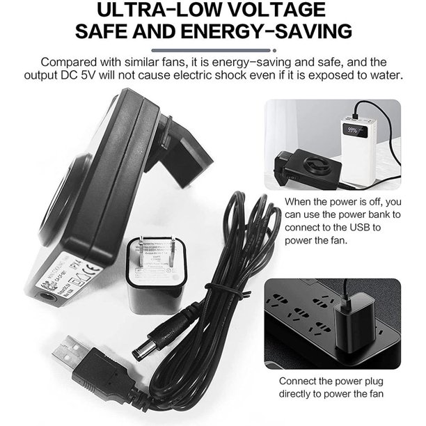 1pcs Mini Cooling Fan Usb 2-speed Adjustable Energy Saving Temperature Controller For Fish Tank Aquarium 5V 1A Pet Supplies He Qiyong unisex