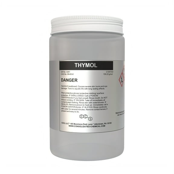 Thymol Crystals | High Purity Aroma Compound - 500 Grams