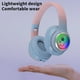 thumbnail image 5 of Auriculares inalámbricos Bluetooth 5.3 | Sobre la oreja, sonido estéreo de alta definición, audio HIFI, batería de larga duración 200mAh | Reducción de ruido | Múltiples modos de reproducción, 5 of 7