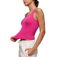 thumbnail image 3 of CRZ YOGA Softembrace Casual Tops for Women Soft Crop Sleeveless Shirts Basic Going Out Tanks, 3 of 4