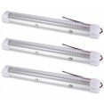 thumbnail image 2 of Barra de luz LED de 3 piezas, (12 V) 500 lm lámpara interior del coche, luz de techo LED para autobús, caravana, cocina, baño, tira de iluminación interior blanca con interruptor de, 2 of 2