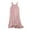 Womens Summer Dresses Pink, variant on Modal Dresses for Women Soft Sleeveless Ruffle Hem Homewear Nightgowns Casual Loose Solid Color Pullover Sleepshirts Basic Pleated Flowy Mini Dress