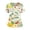 Light Green, variant on JULMCOMO Plus Size Scrub Tops for Women V Neck Loose Fit Summer Hawaiian Shirts Short Sleeve Side Slit Holiday Nurse Uniform Shirts with Pockets Dark Green L