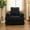 Black, variant on VERDECORE Corduroy Convertible Folding Sofa Bed, Boneless Sleeper Couch for Living Room, Single Size