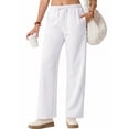 thumbnail image 5 of Cueply Sweatpants Women Fleece Lined Fall Winter Straight Leg Lounge Pants Joggers with Pockets, 5 of 8