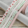thumbnail image 2 of pitrice 5 Rolls Christmas Ribbons Cake Box Handmade DIY Gift Wrapping Craft Christmas Ribbon Kids 27 Yard Holiday Gift Box Decor, 2 of 7
