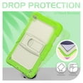 thumbnail image 6 of ELEHOLD Full Body Protection Case for Samsung Galaxy Tab A9 Plus 11 Inch (SM-X210/X215/X216/X218),Heavy Duty 3-Layer Case with Screen Protector Kickstand Cover with Shoulder Strap,Green, 6 of 8