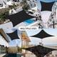 thumbnail image 4 of MINKUROW Toldo Vela de Sombra Rectangular 3x5m Negro, Toldo Impermeable con Protección UV para Jardín Terraza Patio Exterior Piscina con Cuerda Gratis Sailing Electrónica, 4 of 5