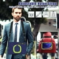 thumbnail image 2 of Case for Samsung Galaxy Tab S10+ Plus/S9+/S9 FE Plus/S8+/S7+ 12.4 inch, 360 Degree Rotating Hand Grip Shockproof Cover with Shoulder Strap, NavyBlue Lime, 2 of 7