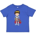 thumbnail image 3 of Inktastic Boy Prince, Knight In Shining Armor, Brown Hair Boys Toddler T-Shirt, 3 of 5