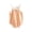 Orange, variant on biudgviw Baby Girl Clothes Breathable Plaid Camisole Bodysuit Newborn Infant Outfit Button Front Sleeveless Casual Onesies(Pink,12-18 Months)