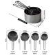 thumbnail image 2 of Stainless Steel Measuring Spoons and Measuring Cups Set Kitchen Accessories Baking Tea Coffee Spoon, 2 of 5