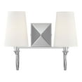 thumbnail image 2 of Savoy House Cameron 15" 2 Lights Transitional Metal Bath Bar in Polished Nickel, 2 of 6