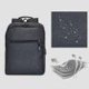 thumbnail image 2 of Bsvklp Mochila De Carga Usb Para Hombres De Negocios Mochila De Viaje Para Computadora Portátil De Lona Adolescente / Black-208016.02 Bsvklp Para estrenar, 2 of 8