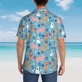 thumbnail image 6 of Haiem Cute Dog Printed Hawaiian Shirt for Men - Men’s Casual Beach Summer Shirts - Stretch Fabric with Modern Fit-Large, 6 of 9