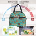 thumbnail image 4 of Easygdp Cute Animals Caja de Almuerzo para Mujeres y Hombres, Bolsa de Almuerzo Insulada, Bolsas Reutilizables Impermeables para Viajes, Trabajo y Picnics, 4 of 7
