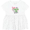 thumbnail image 3 of Inktastic Santa is Promoting Me to Big Sister Girls Baby Dress, 3 of 5