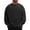 Black, variant on Vintage Oversized Crew Neck Sweatshirt for Men Long Sleeve Shirt Basic Solid Color Tee Acid Wash Shirt Pullover Top