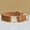 Coffee, variant on Velvet Dog Collar & Leash Set with Bow - Personalized Luxury Matching Set, Adjustable Soft Collar for Small Medium Dogs