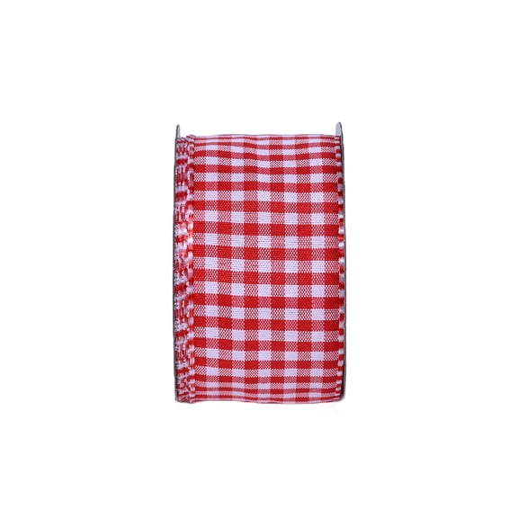 Gwen Studios 1.5" Red Gingham Ribbon, 3 Yards